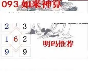 26093期: 白老3D杀码图版