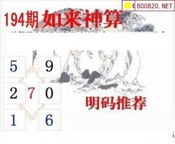 25194期: 白老3D杀码图版