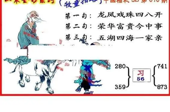 26010期: 福彩3D丹东全图分析