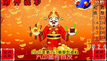 25343期: 财神说彩3D全套图版