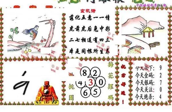 26066期: 福彩3D丹东全图分析