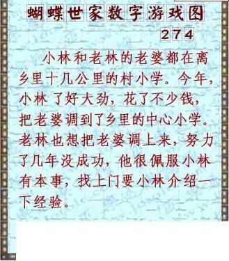 24274期: 3D蝴蝶世家蝴蝶彩图