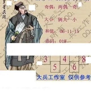 26031期: 大兵福彩3D黄金报图版