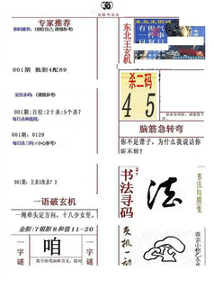 26001期: 福彩3D全套图版参考