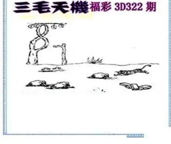 25322期: 三毛3D精品图谜