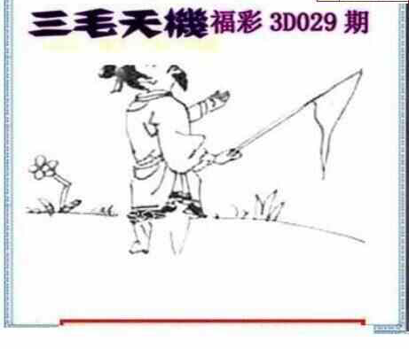 25029期: 三毛3D精品图谜