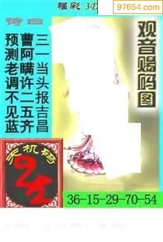 福彩3D26084期天中全套预测分析图