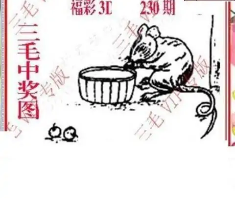 25230期: 三毛3D精品图谜