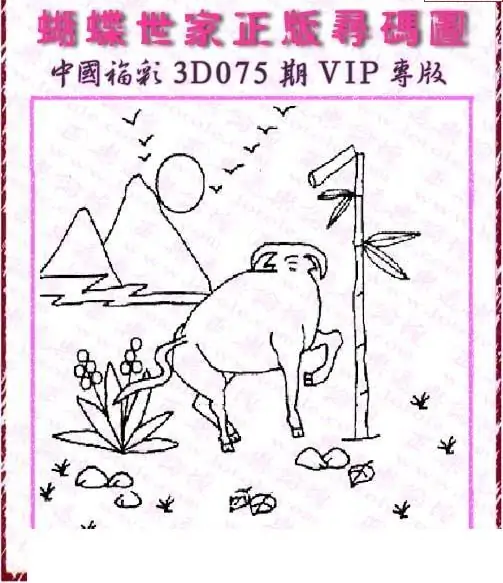 25075期: 3D蝴蝶世家蝴蝶彩图