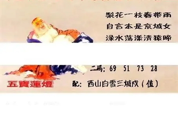 26070期: 福彩3D丹东全图分析