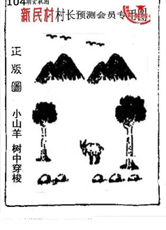 26104期: 老村长福彩3D天天图谜