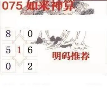 26075期: 白老3D杀码图版