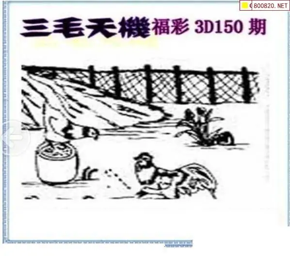 25150期: 三毛3D精品图谜