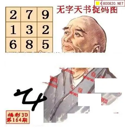 25164期: 福彩3D丹东全图分析