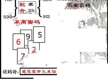 九宝图26061期福彩3D寻码图