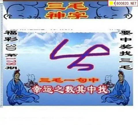 25178期: 三毛3D精品图谜