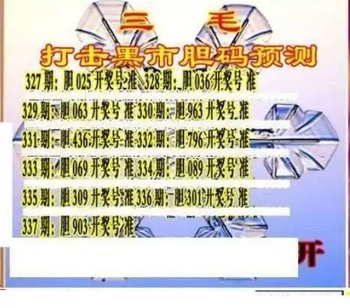 25337期: 三毛3D精品图谜