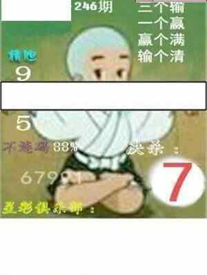 24246期: 白老3D杀码图版