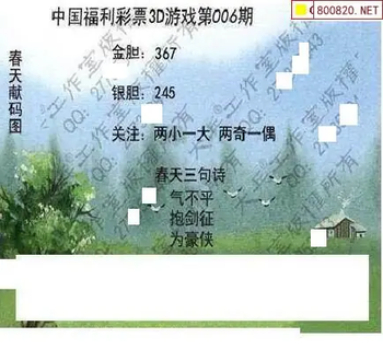 26006期: 大兵福彩3D黄金报图版