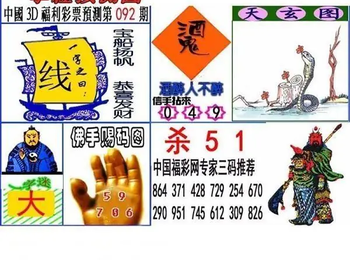 福彩3D 26092期佐罗图一掌经预测图