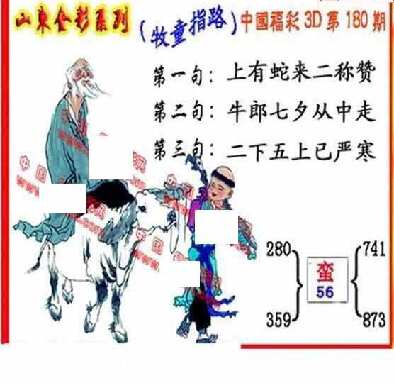 24180期: 福彩3D丹东全图分析