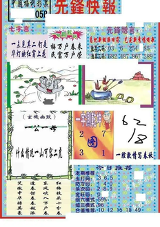 26058期: 福彩3D丹东全图分析