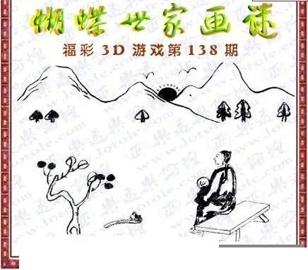 25138期: 3D蝴蝶世家蝴蝶彩图