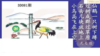 福彩3D26081期天中全套预测分析图