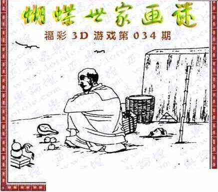 25034期: 3D蝴蝶世家蝴蝶彩图