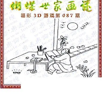 26087期: 3D蝴蝶世家蝴蝶彩图