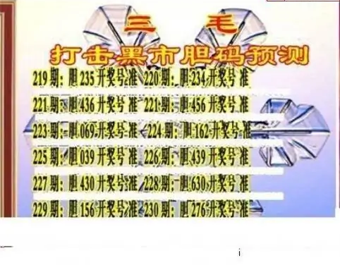 25230期: 三毛3D精品图谜