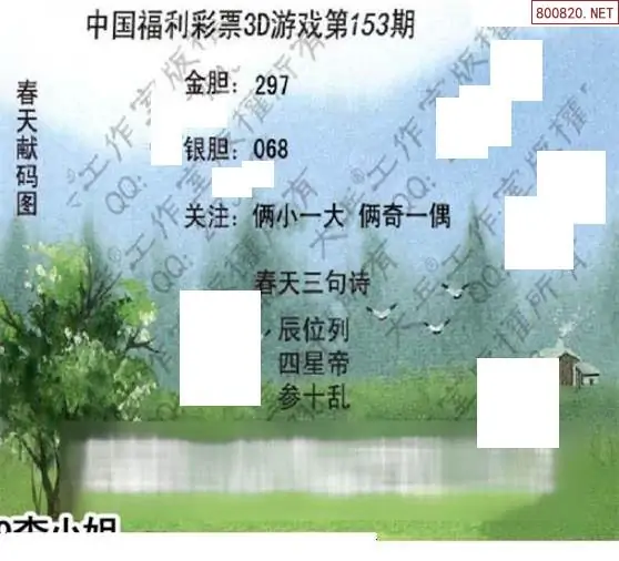 25153期: 大兵福彩3D黄金报图版