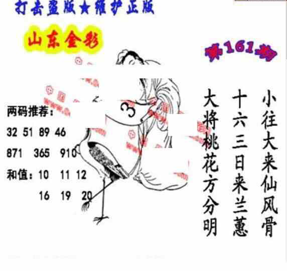 24161期: 福彩3D丹东全图分析