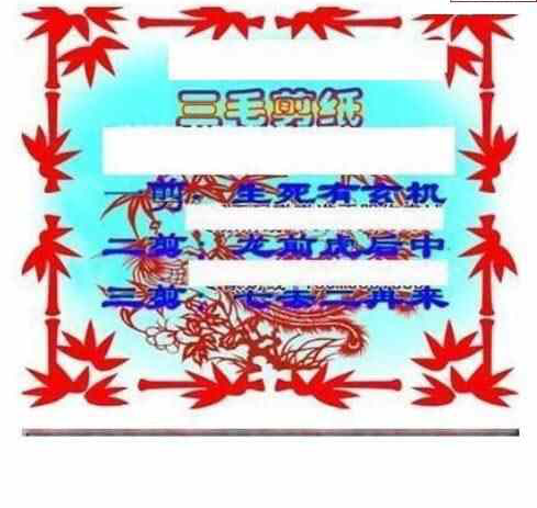 24097期: 三毛3D精品图谜