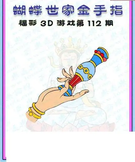 25112期: 3D蝴蝶世家蝴蝶彩图
