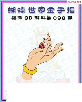 26098期: 3D蝴蝶世家蝴蝶彩图