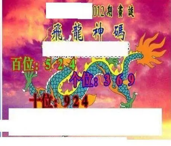 26012期: 三毛3D精品图谜