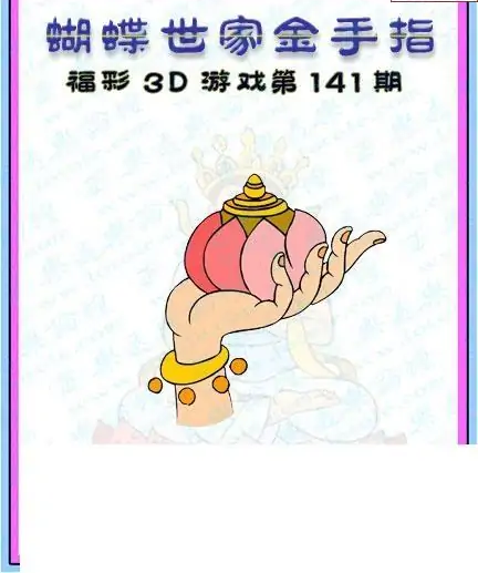 25141期: 3D蝴蝶世家蝴蝶彩图