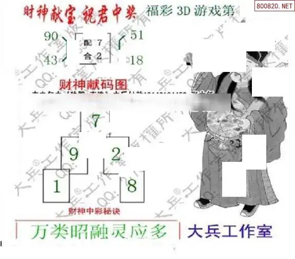 25153期: 大兵福彩3D黄金报图版