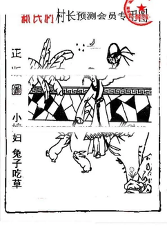 26017期: 老村长福彩3D天天图谜