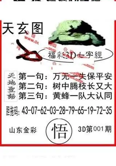 26001期: 福彩3D丹东全图分析