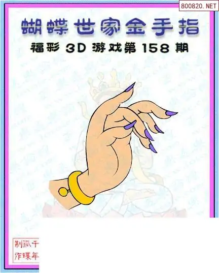 25158期: 3D蝴蝶世家蝴蝶彩图