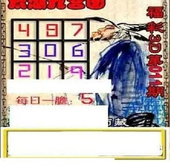 26011期: 太湖图福彩3D精品预测