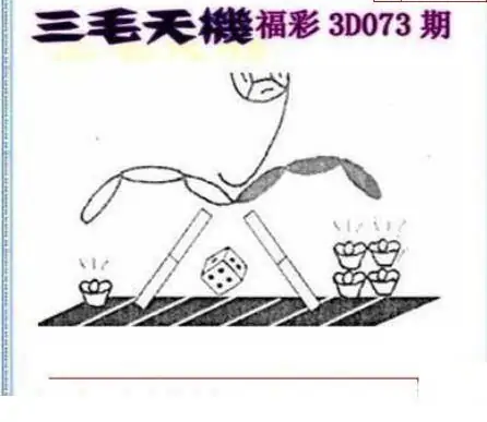25073期: 三毛3D精品图谜