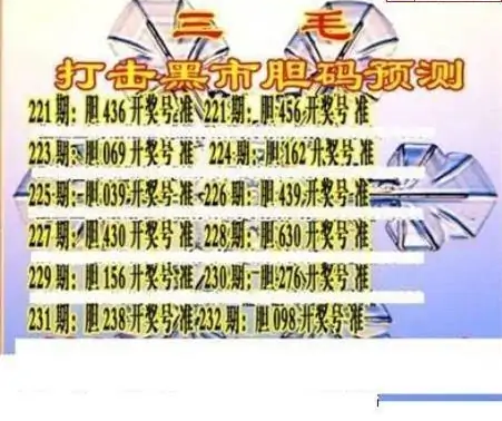 25232期: 三毛3D精品图谜