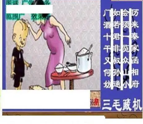 25256期: 三毛3D精品图谜