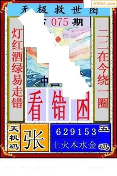 福彩3D26075期天中全套预测分析图