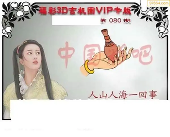 福彩3D26080期天中全套预测分析图