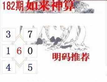 24182期: 白老3D杀码图版