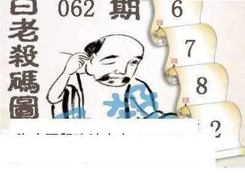 26062期: 白老3D杀码图版